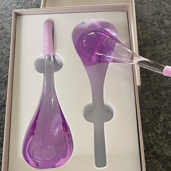 Sephora Facial Cooling Sticks gorgeous glass globes use cold pretty + effective - Picture 2 of 6